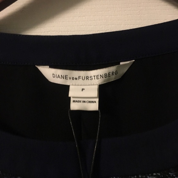 Diane Von Furstenberg Adela Boucle Woven Tweed Top - Picture 8 of 16